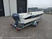 Consoleboot inclusief boottrailer searider, 450 splash, wit, bouwjaar 2022 - afbeelding 43 van  53