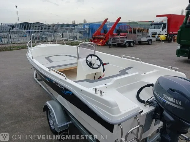 Consoleboot inclusief boottrailer searider, 450 splash, wit, bouwjaar 2022 - afbeelding 50 van  53