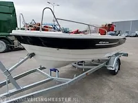 Consoleboot inclusief boottrailer searider, 450 splash, wit, bouwjaar 2022 - afbeelding 52 van  53