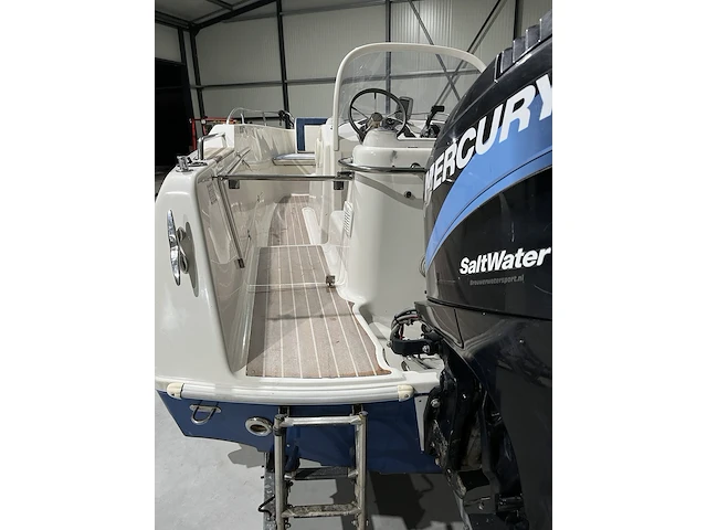Consoleboot quicksilver, 500 commander, bouwjaar 2005, excl. trailer - afbeelding 12 van  26