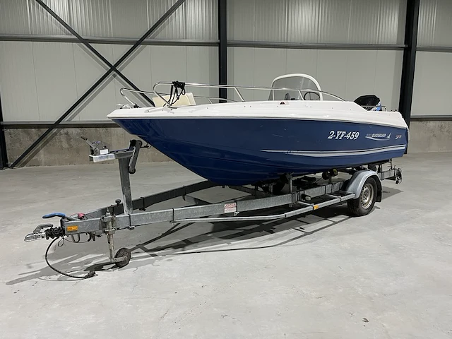 Consoleboot quicksilver, 500 commander, bouwjaar 2005, excl. trailer - afbeelding 1 van  26