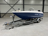Consoleboot quicksilver, 500 commander, bouwjaar 2005, excl. trailer - afbeelding 1 van  26