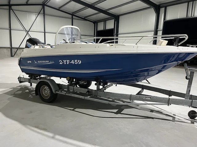 Consoleboot quicksilver, 500 commander, bouwjaar 2005, excl. trailer - afbeelding 2 van  26