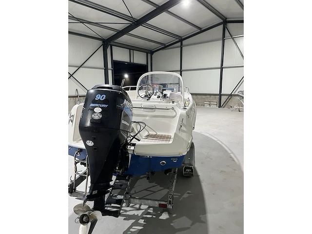 Consoleboot quicksilver, 500 commander, bouwjaar 2005, excl. trailer - afbeelding 6 van  26