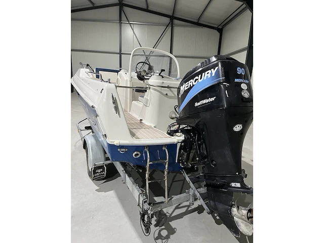 Consoleboot quicksilver, 500 commander, bouwjaar 2005, excl. trailer - afbeelding 7 van  26