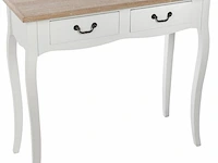 Consoletafel met 2 laden, 87x34x78cm atmosphera - afbeelding 1 van  6