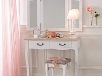 Consoletafel met 2 laden, 87x34x78cm atmosphera - afbeelding 3 van  6