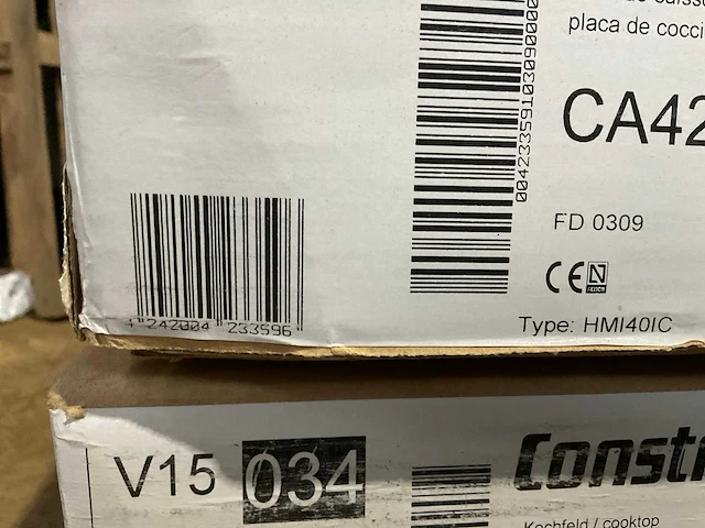 Constructia ca42455 inductiekookplaat (2x) - afbeelding 4 van  5