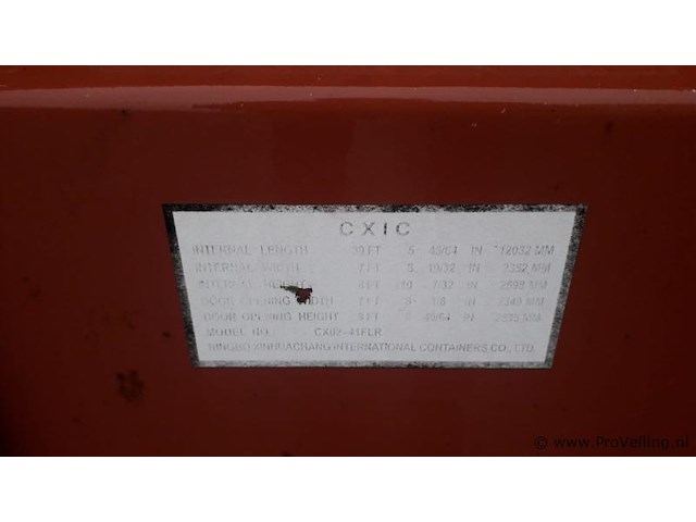 Container 40ft - afbeelding 5 van  7