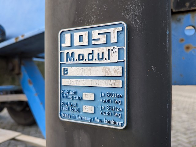 Container semi-trailer, pacton, txc.230-2, 1993 - afbeelding 10 van  21