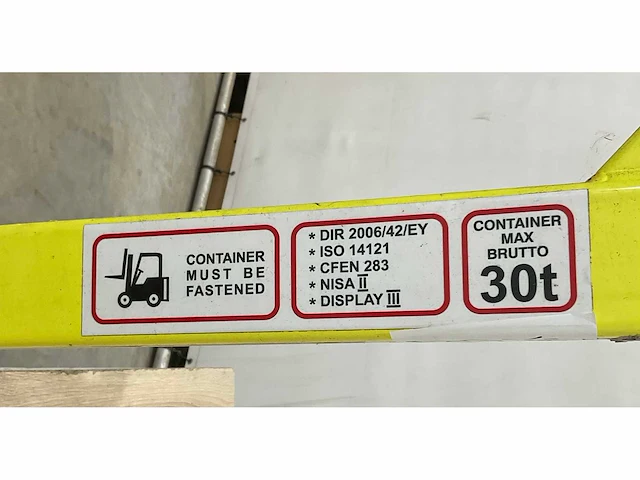 Container steunen (4x) - afbeelding 3 van  11