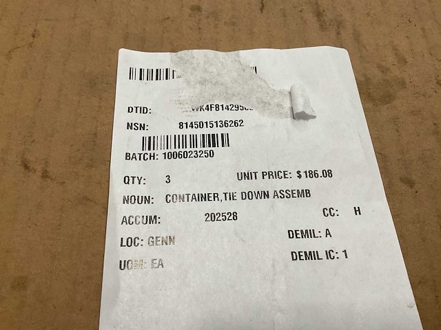 Container tie down assembly (3x) - afbeelding 3 van  3