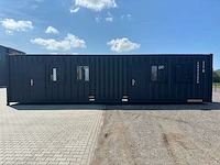 Containerwoning / container unit 40 ft hq / 12 m tiny house dubbele woning