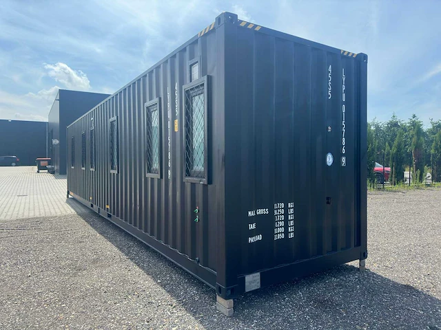 Containerwoning / container unit 40 ft hq / 12 m tiny house dubbele woning - afbeelding 2 van  31