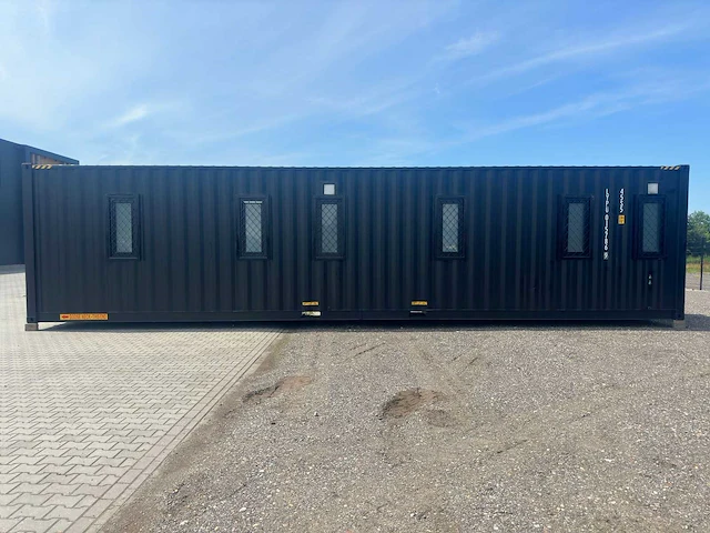 Containerwoning / container unit 40 ft hq / 12 m tiny house dubbele woning - afbeelding 27 van  31