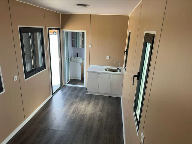 Containerwoning / container unit 40 ft hq / 12 m tiny house dubbele woning - afbeelding 31 van  31