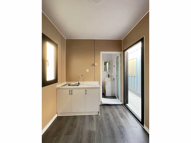 Containerwoning / container unit 40 ft hq / 12 m tiny house trio woning - afbeelding 8 van  45