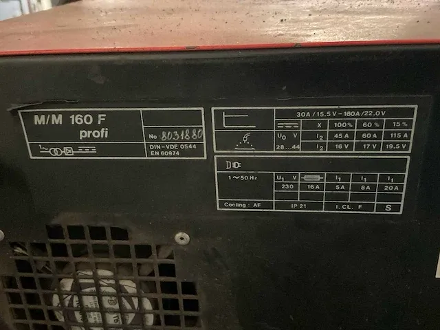 Conti-weld m/m 160 f profi lasapparaat - afbeelding 4 van  8