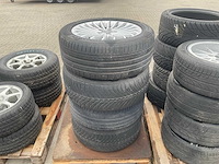 Continental autoband met audi velg 225/50 r17 (4x) - afbeelding 1 van  9