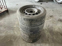 Continental autoband met bmw velg 205/55 r16 (4x) - afbeelding 1 van  8