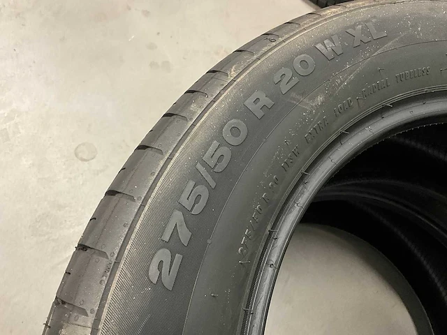 Continental "contisport contact 5" 275/50 r20 (4x) - afbeelding 5 van  9