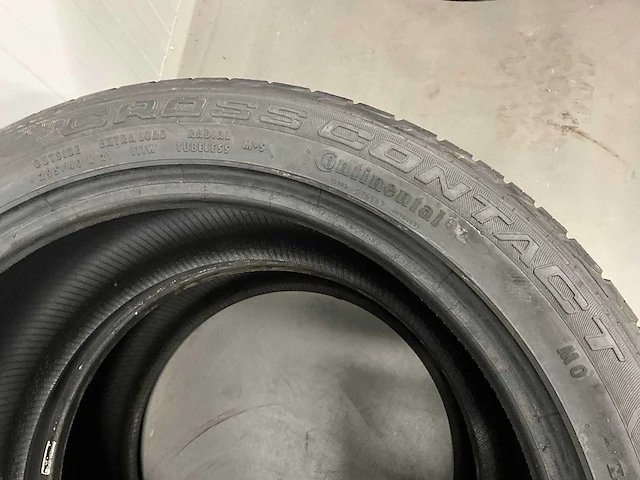 Continental "croos contact" 295/40 r21 (4x) - afbeelding 3 van  9
