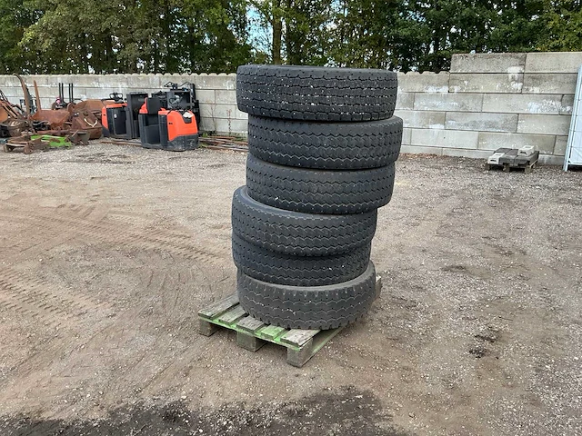 Continental hdw2 scandinavia 275/70r22.5 vrachtwagenband (6x) - afbeelding 2 van  4