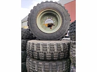 Continental mpt op velg - 8 gaats 12,5 r20 - velg (4x) - afbeelding 1 van  7