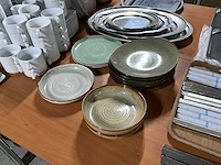 Continental & q autentic gekleurde borden (12x) - afbeelding 1 van  8