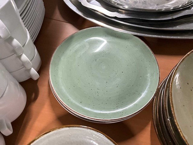 Continental & q autentic gekleurde borden (12x) - afbeelding 3 van  8