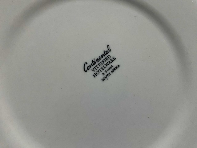 Continental & q autentic gekleurde borden (12x) - afbeelding 8 van  8