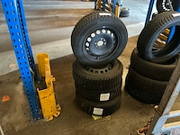 Continental winterband op velg 175/65r14 (4x)