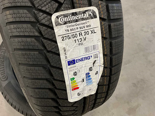 Continental "wintercontact ts850 p" 275/50 r20 (2x) - afbeelding 4 van  4