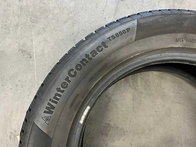 Continental "wintercontact ts850p" 235/60 r18 (2x) - afbeelding 3 van  8