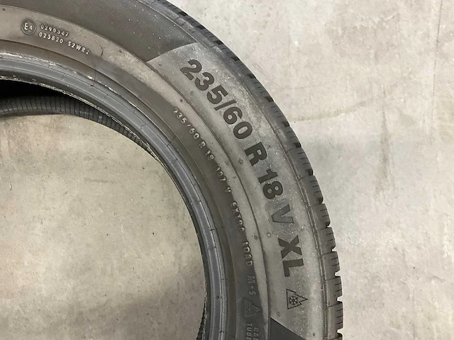 Continental "wintercontact ts850p" 235/60 r18 (2x) - afbeelding 4 van  8