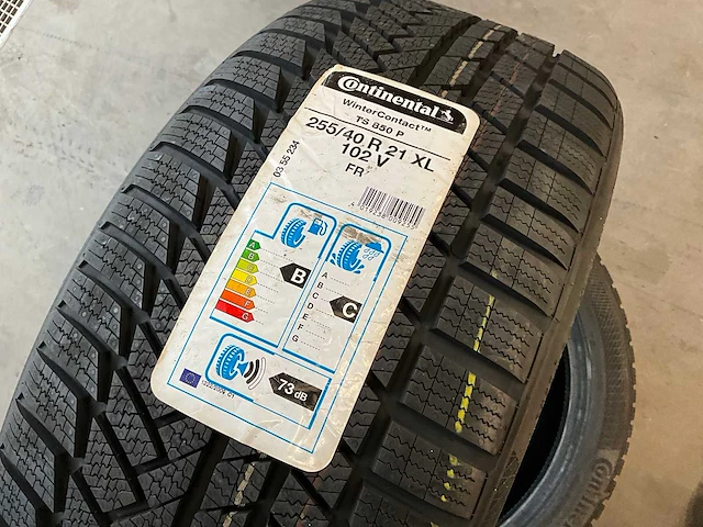 Continental "wintercontact ts850p" 255/40 r21 (2x) - afbeelding 3 van  4