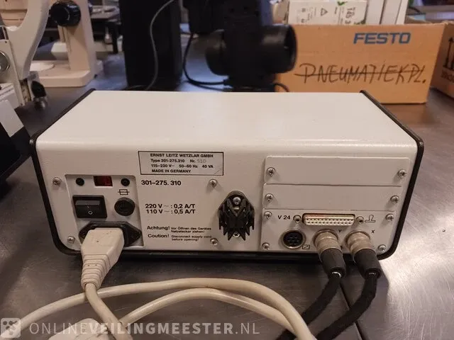 Controller voor microscoop ernst leitz betzlar gmbh, 301-275.310 - afbeelding 5 van  8