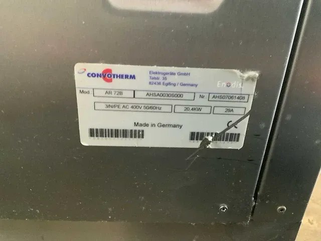 Convotherm ar72b conventionele oven - afbeelding 4 van  8