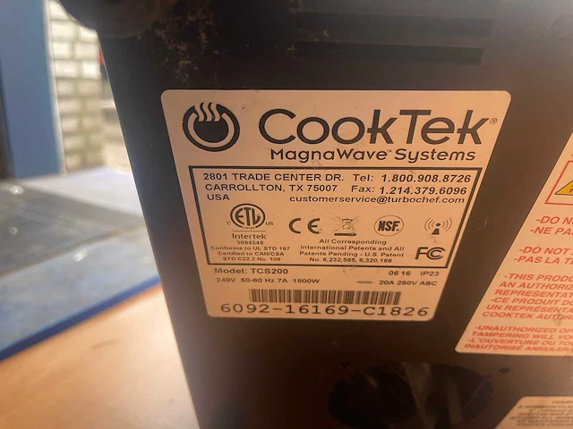 Cooktek tcs200 thermacube charger met 2 tassen - afbeelding 5 van  6