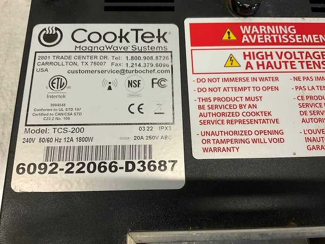 Cooktek thermacube magnawave system | met 4 pellet-trays - afbeelding 4 van  7