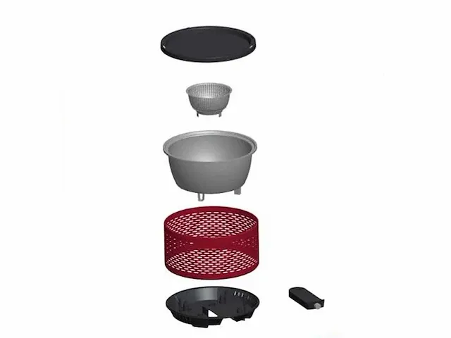 Cool touch grill turbo - houtskool bbq - afbeelding 2 van  8