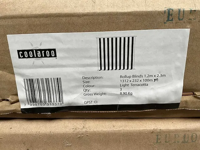 Coolaroo rolgordijn voor buiten 1.2 x 2.3 meter (30x) - afbeelding 13 van  13