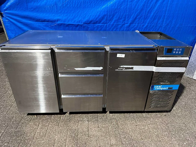 Coolcompact - 3lades/2deur - koelwerkbank - afbeelding 1 van  3