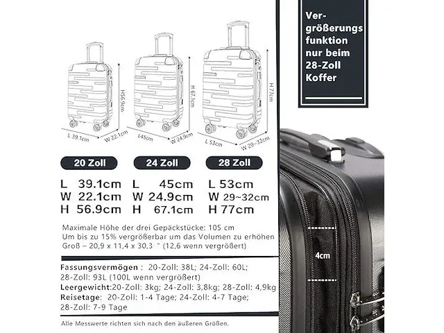 Coolife trolly 60l. model 24. - afbeelding 3 van  3