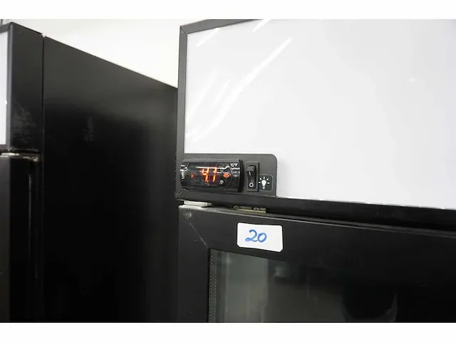 Coolpoint - dgdc 1000 h ral 9005 - koelkast (2x) - afbeelding 5 van  7