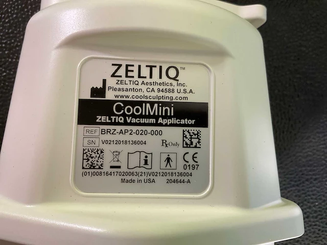 Coolsculpting zeltiq vacuüm applicator brz-ap2-020-000 medisch hulpmiddel - afbeelding 6 van  7