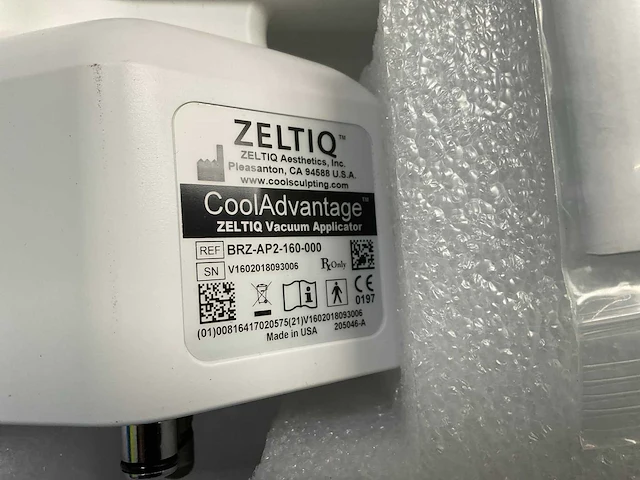 Coolsculpting zeltiq vacuüm applicator medisch hulpmiddel - afbeelding 3 van  11