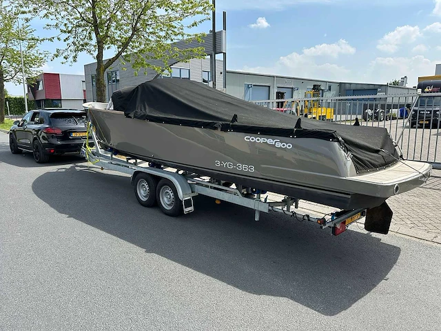 Cooper 800 open spiegel - sloep - 2022 incl. trailer - afbeelding 5 van  7
