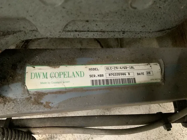 Copeland z9-4/6d-18l condenser koelinstallatie - afbeelding 5 van  5