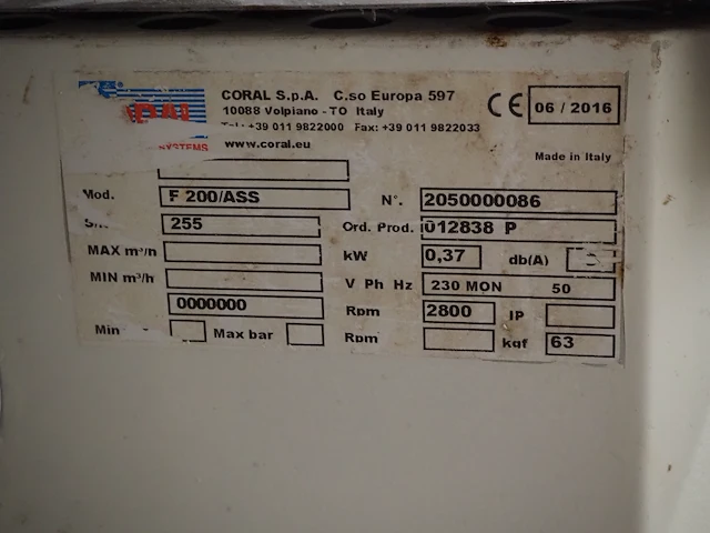 Coral s.p.a. - afbeelding 7 van  7